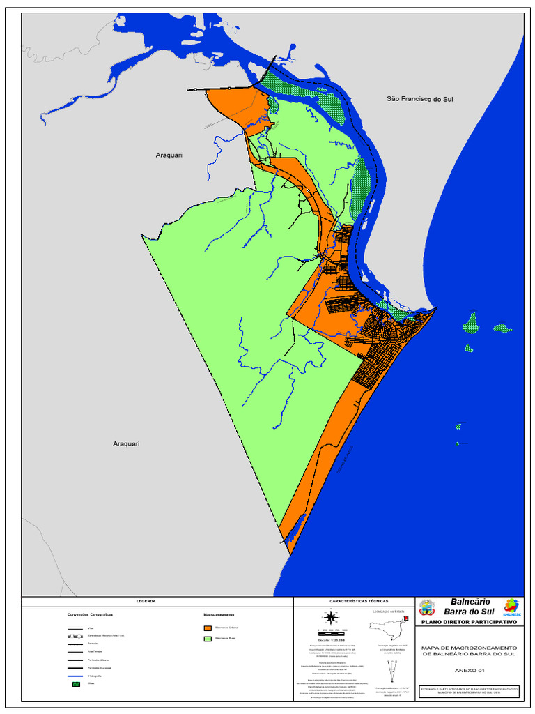 Anexo 01 - Mapa de Macrozoneamento | PDF