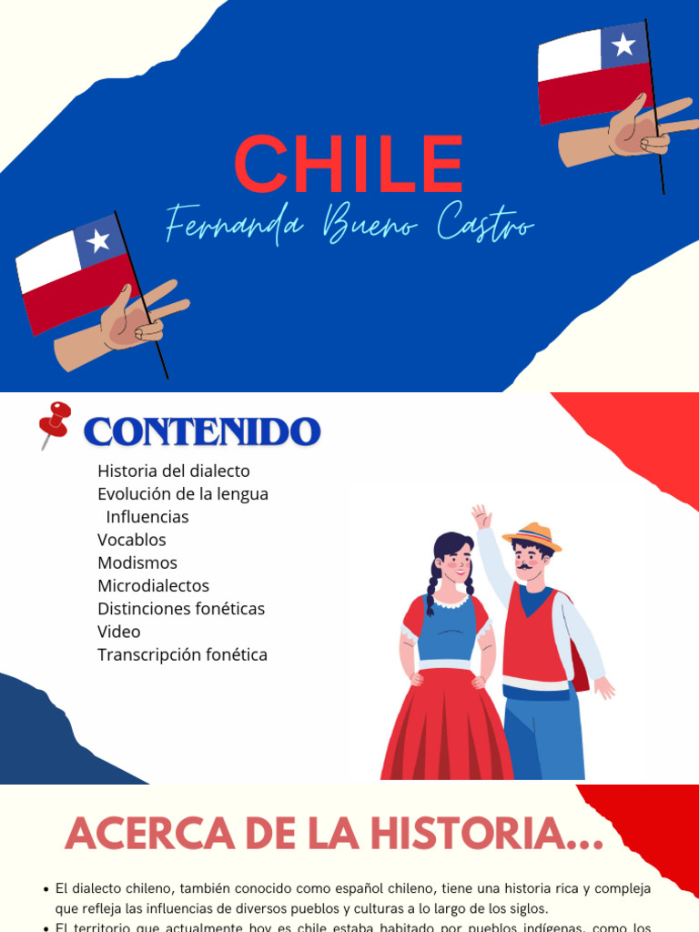 Evolución del español chileno | PDF | Lengua española | Chile