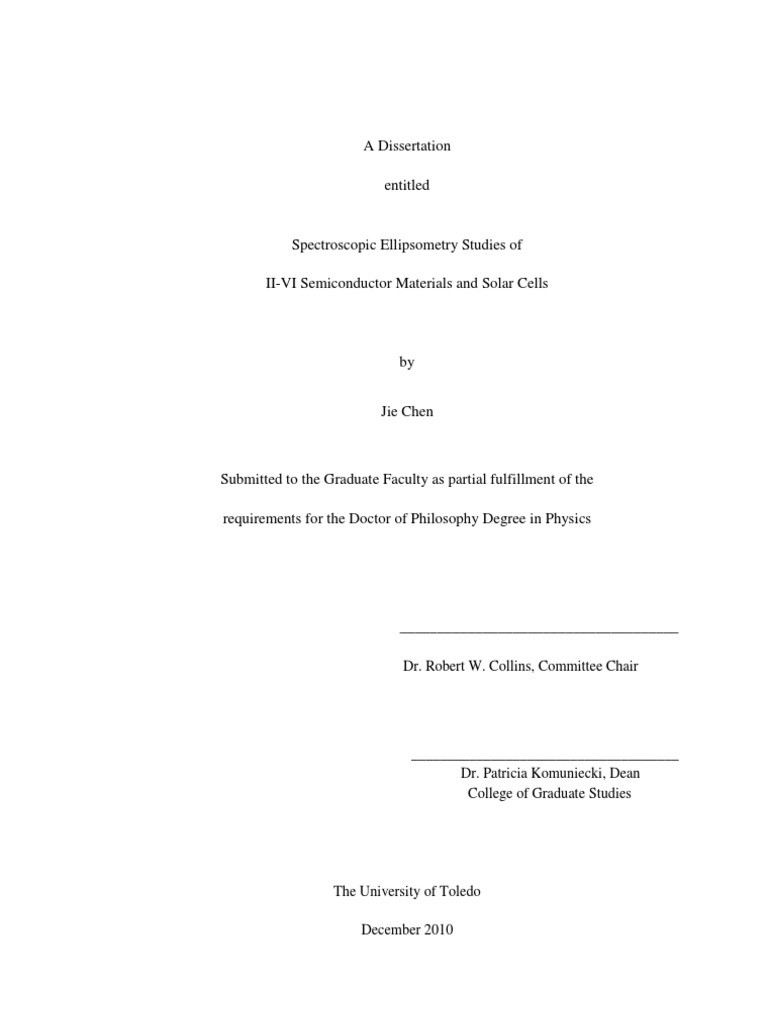 What is a dissertation picture