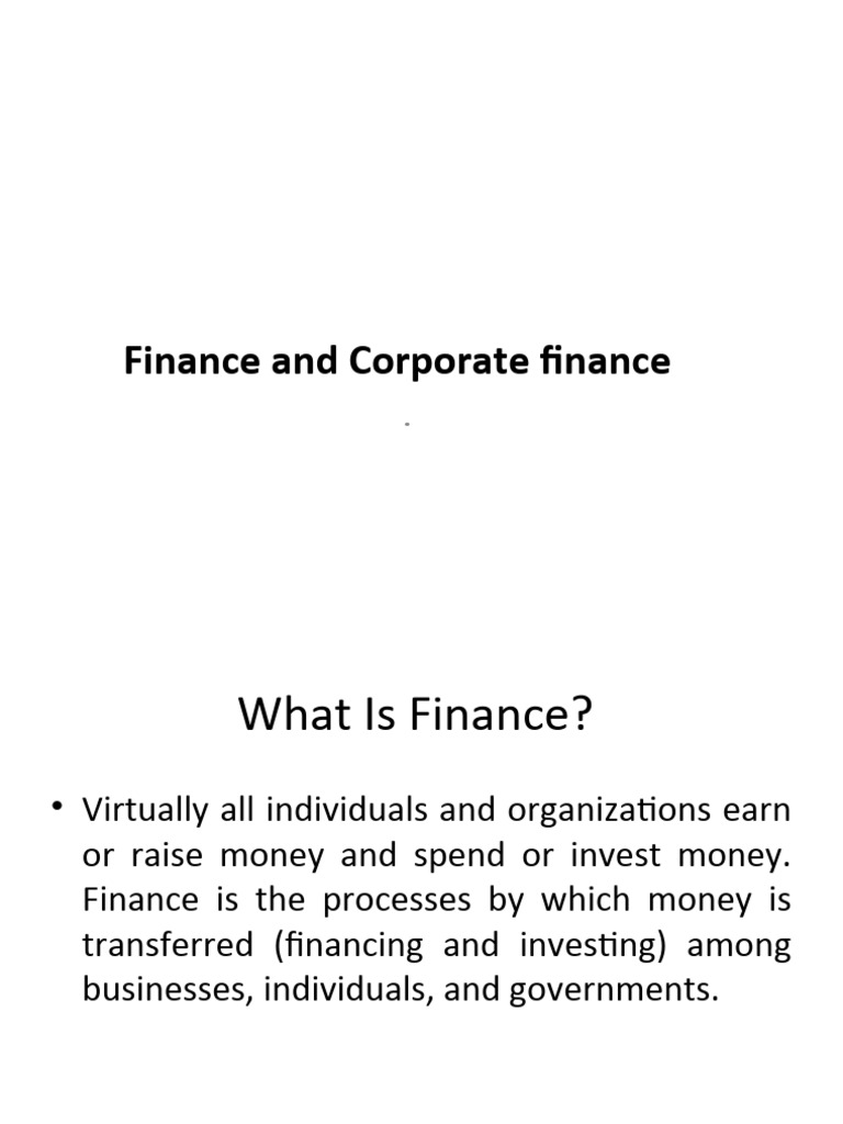 Introduction to corporate finance pdf capital structure dividend