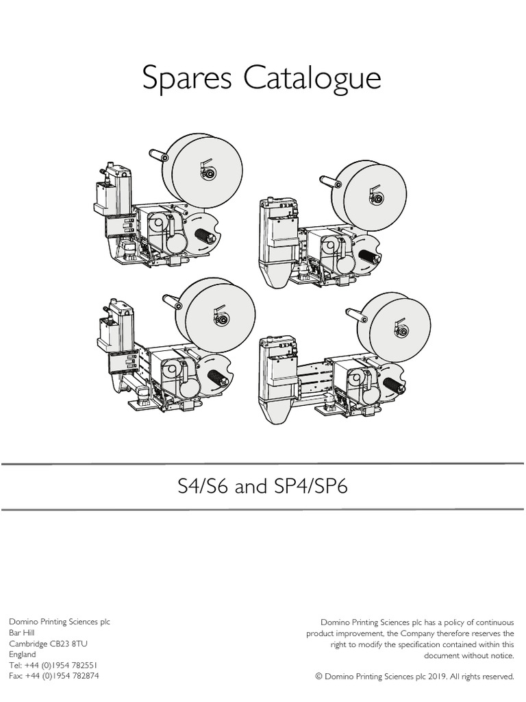 Datablad M230i S4 S6 SP4 SP6 Reservedele | PDF | Equipment