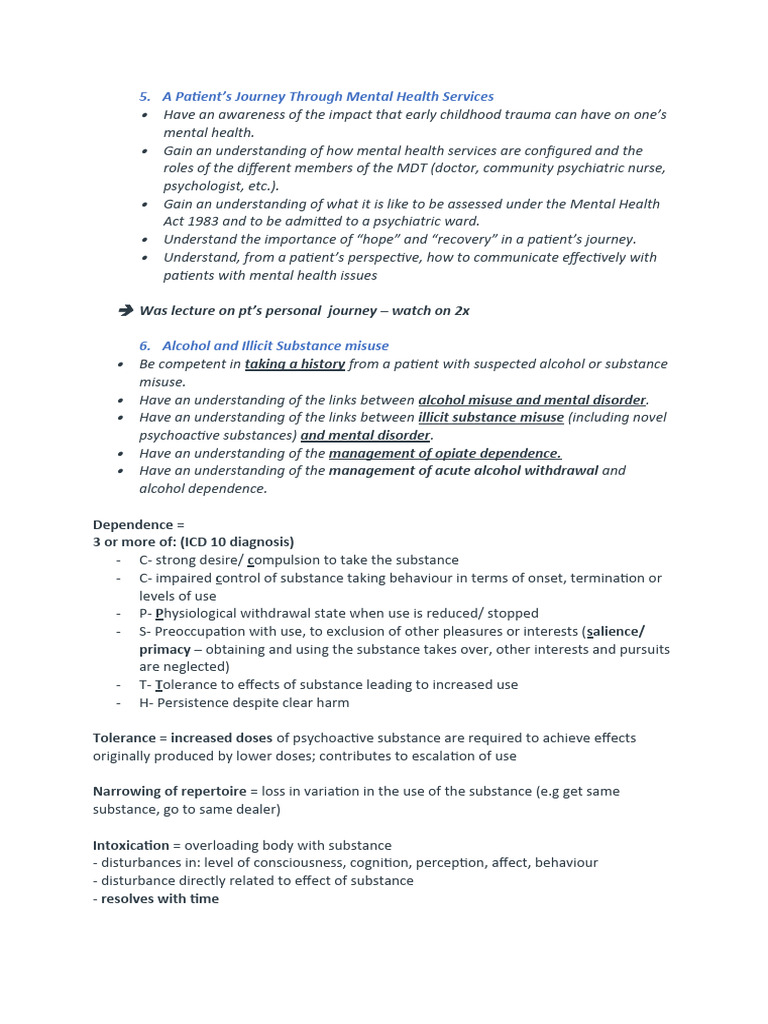 Mental Health & Substance Misuse Insights | PDF | Substance Abuse ...
