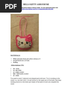 Hello Kitty Amigurumi