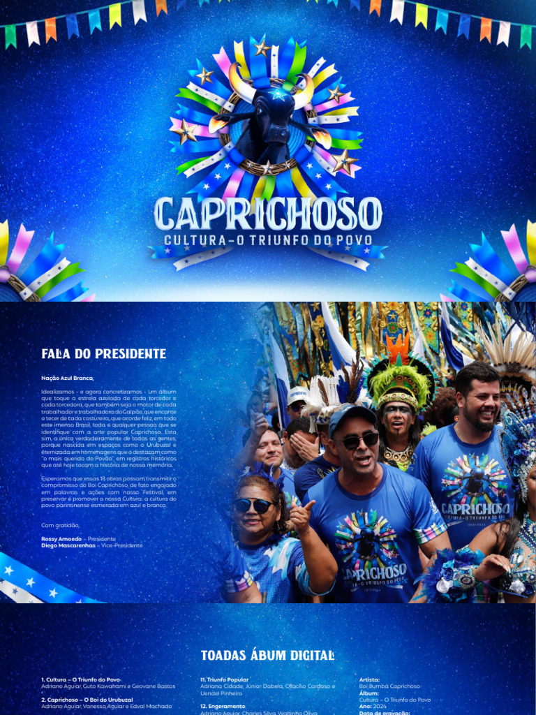Caprichoso 2024: Triunfo Popular | PDF | Floresta Amazônica | Amor