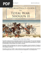 Frog Beast Eggs Guide To Total War Shogun II