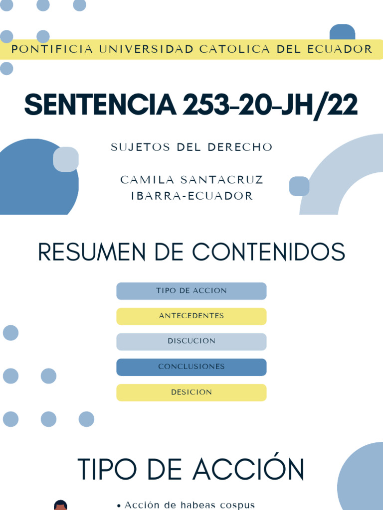Sentencia 253-20-JH | PDF | Derechos animales | Naturaleza