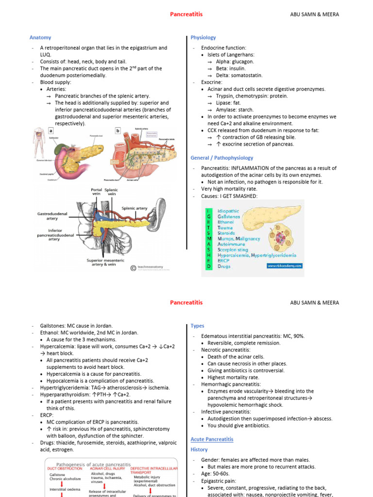 4. Pancreatitis | PDF | Pancreas | Clinical Medicine