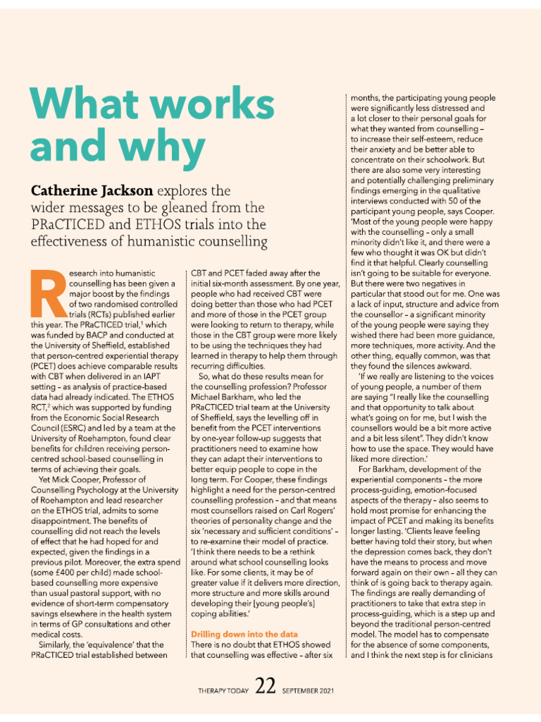 What Works and Why | PDF