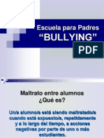 Escuela Para Padres Bullying