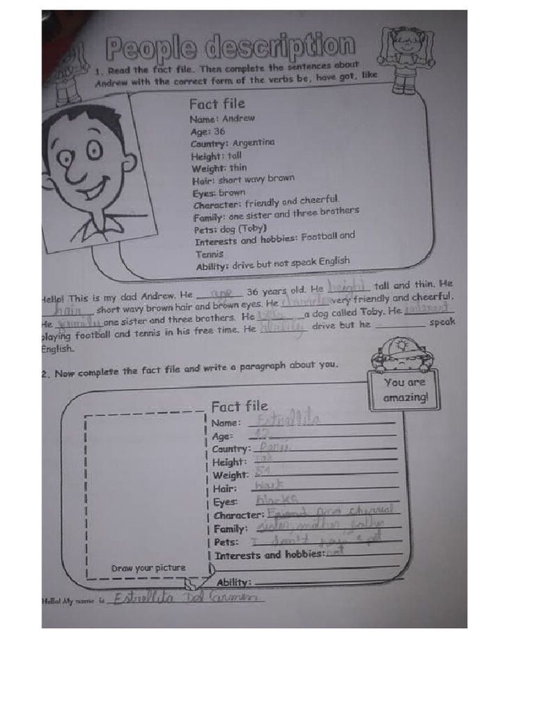 People Description | PDF