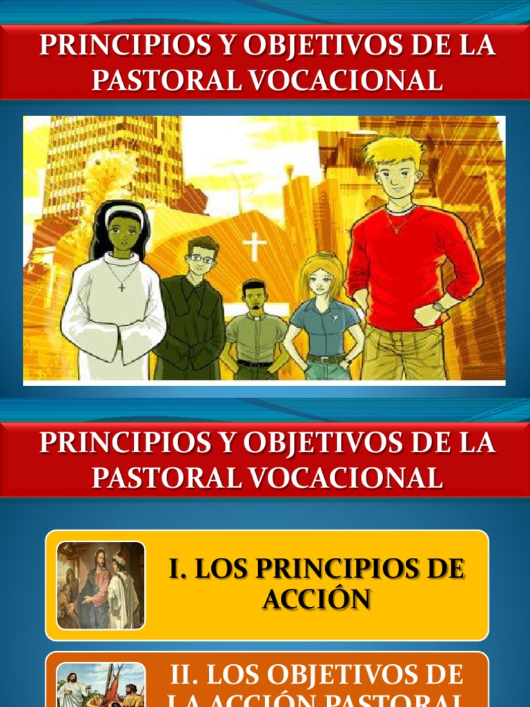 Principios de la Pastoral Vocacional | PDF | Oración | Divinidad ...