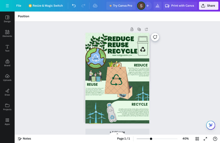 Green Light Illustrative Graphic Reduce Reuse Recycle Requirement ...