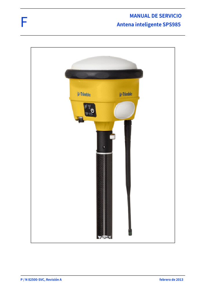 Manual Antena Smarth SPS985-Trimble Completo | PDF | Sitios web ...