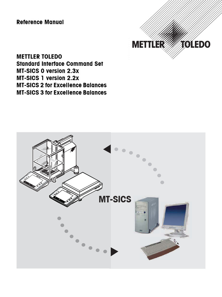 MT-SICS Communication Protocol Guide | PDF | Ascii | Weight