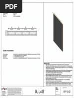UL U419 Wall Assembly Details | PDF | Drywall | Building Insulation