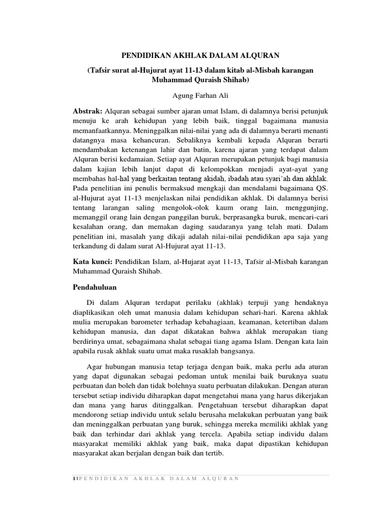 tafsir surat al hujurat ayat 13 pdf