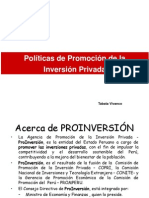 Políticas de Promoción de La