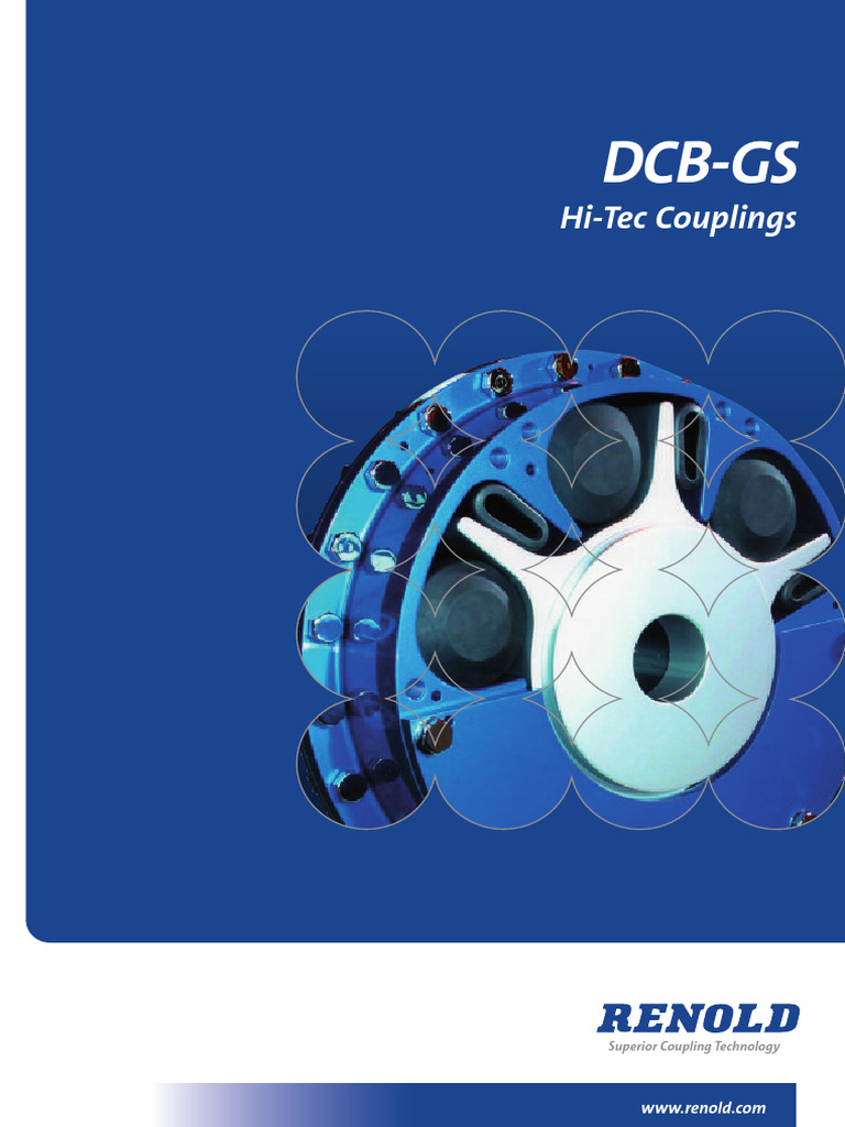 Renold DCB-GS Coupling Overview | PDF | Manufactured Goods | Machines