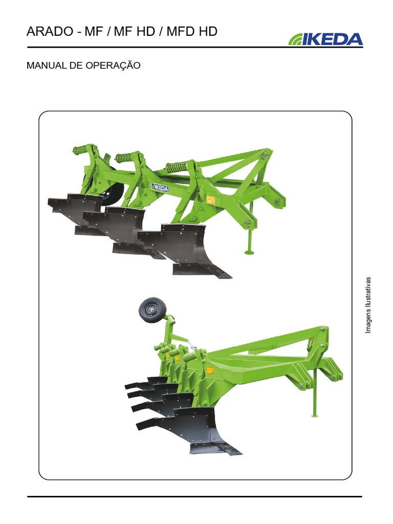 Manual Aiveca MF e MF HD | PDF | Tractor | Arado