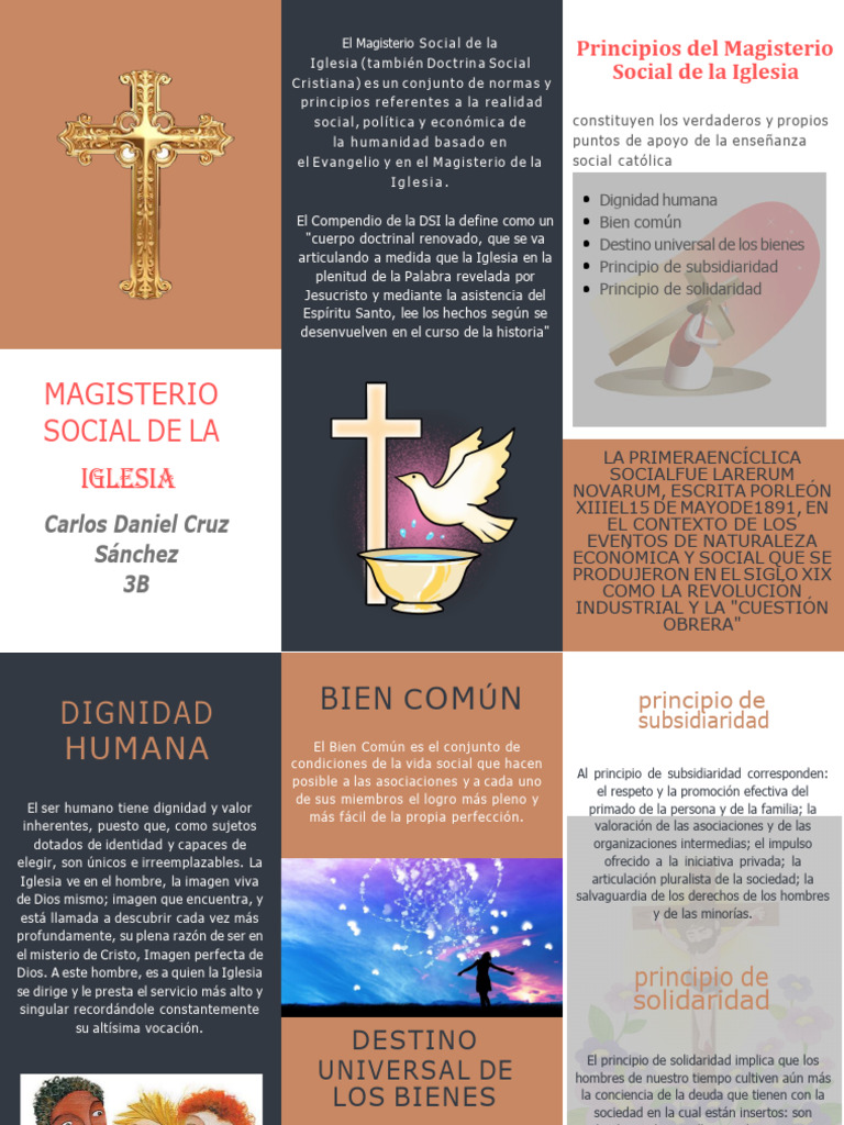 Folleto Doctrina Social de La Iglesia | PDF | Doctrina social católica ...