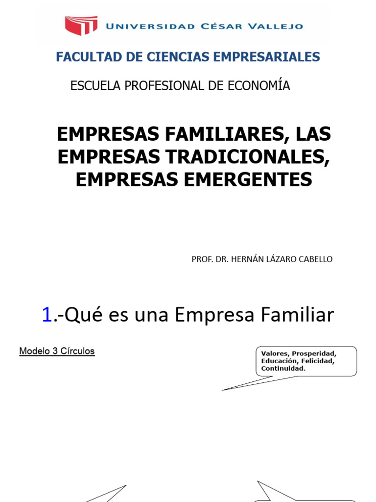 Protocolo Familiar en Empresas Familiares | PDF | Empresa de inicio ...