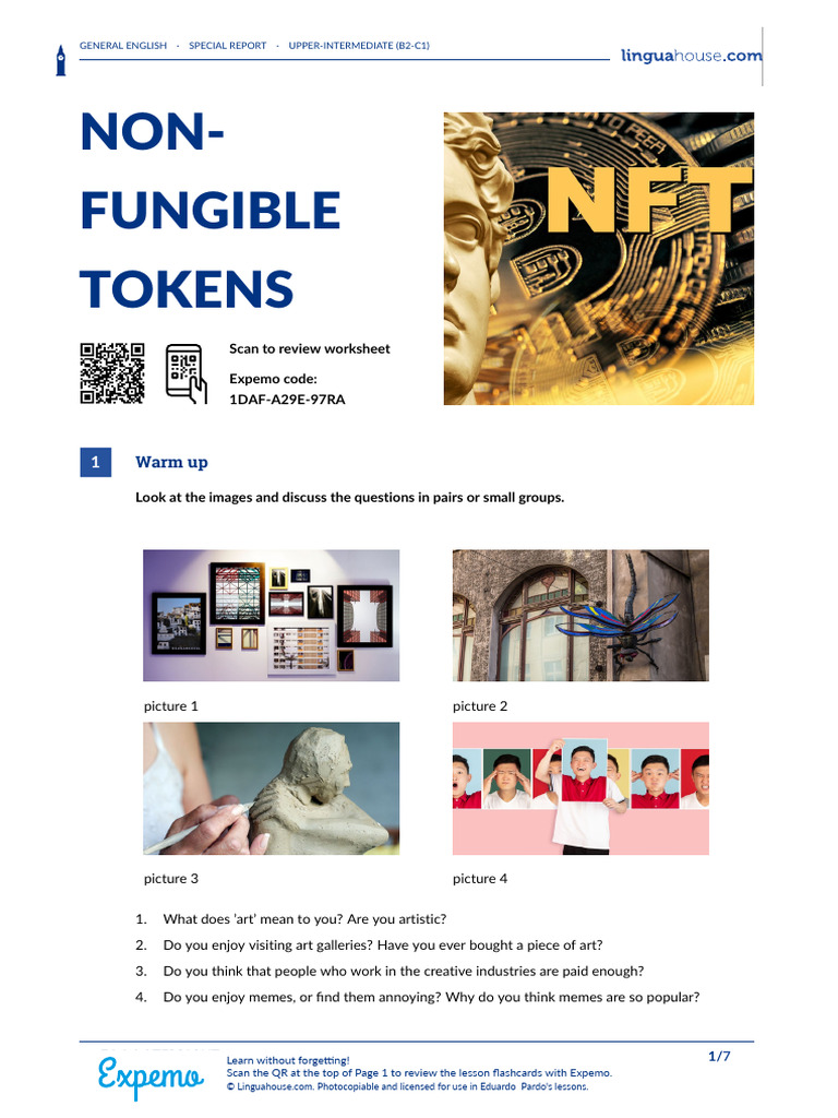 Understanding Non-Fungible Tokens | PDF