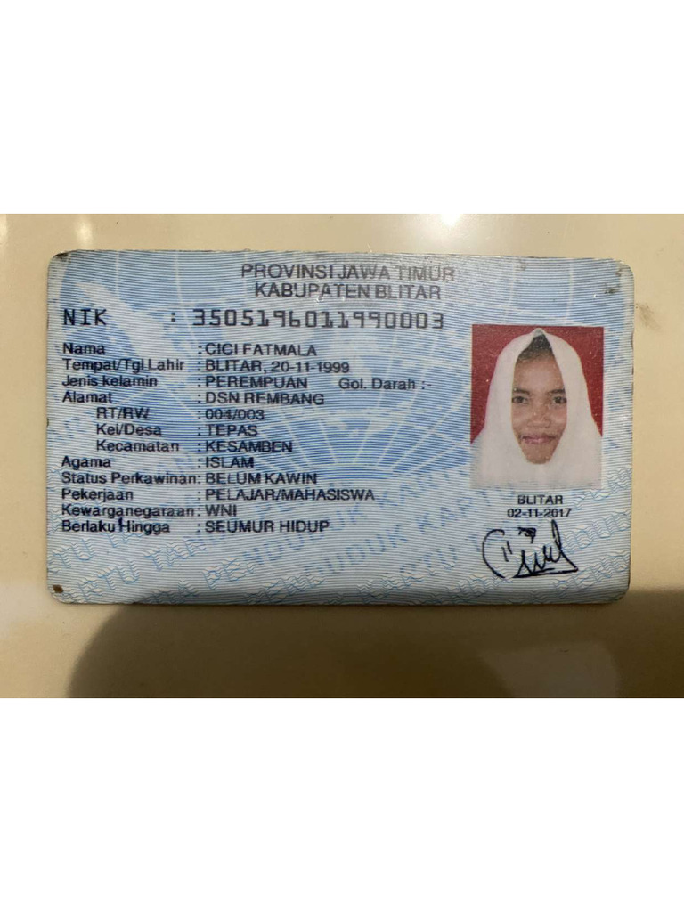 Foto KTP Cicifatmala | PDF