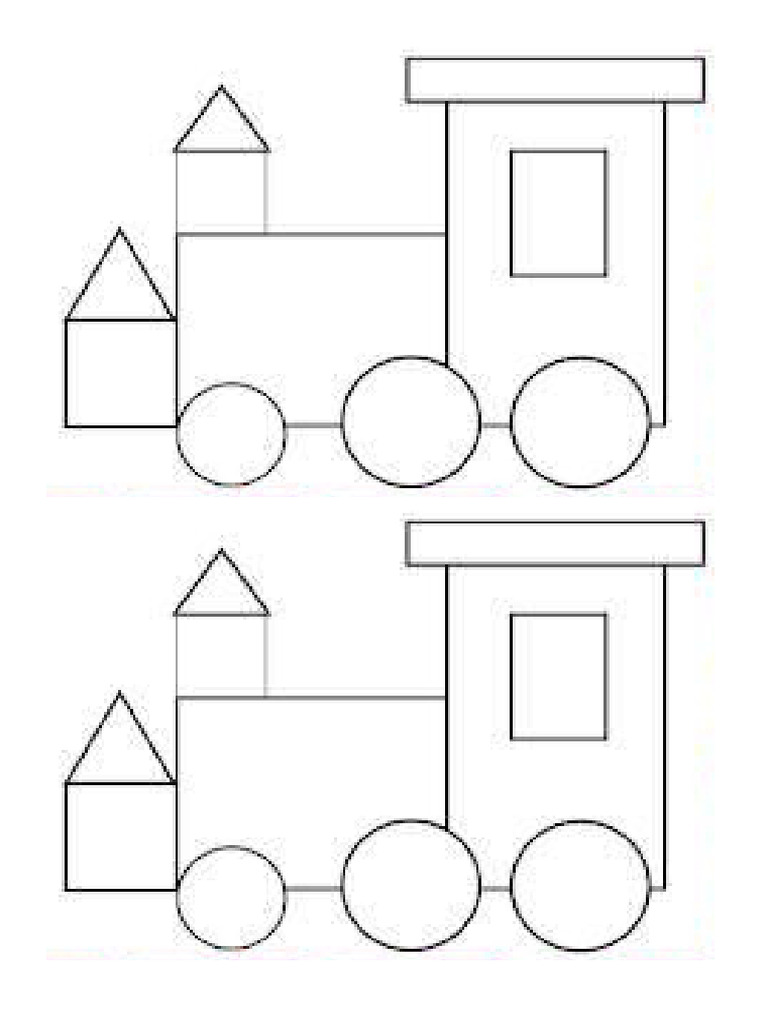 Figuras Geométricas para Colorear | PDF