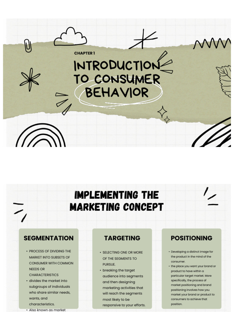 Week 3 Introduction To Consumer Behavior 2 | PDF | Marketing | Product ...
