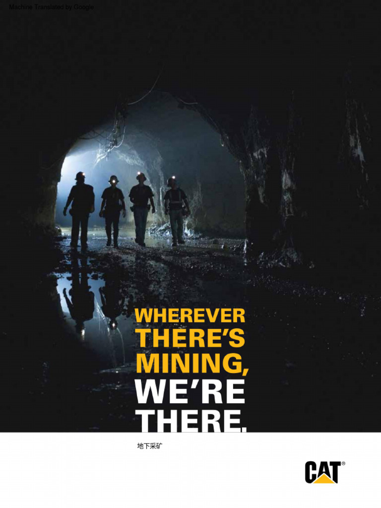 Caterpillar Underground Equipment | PDF