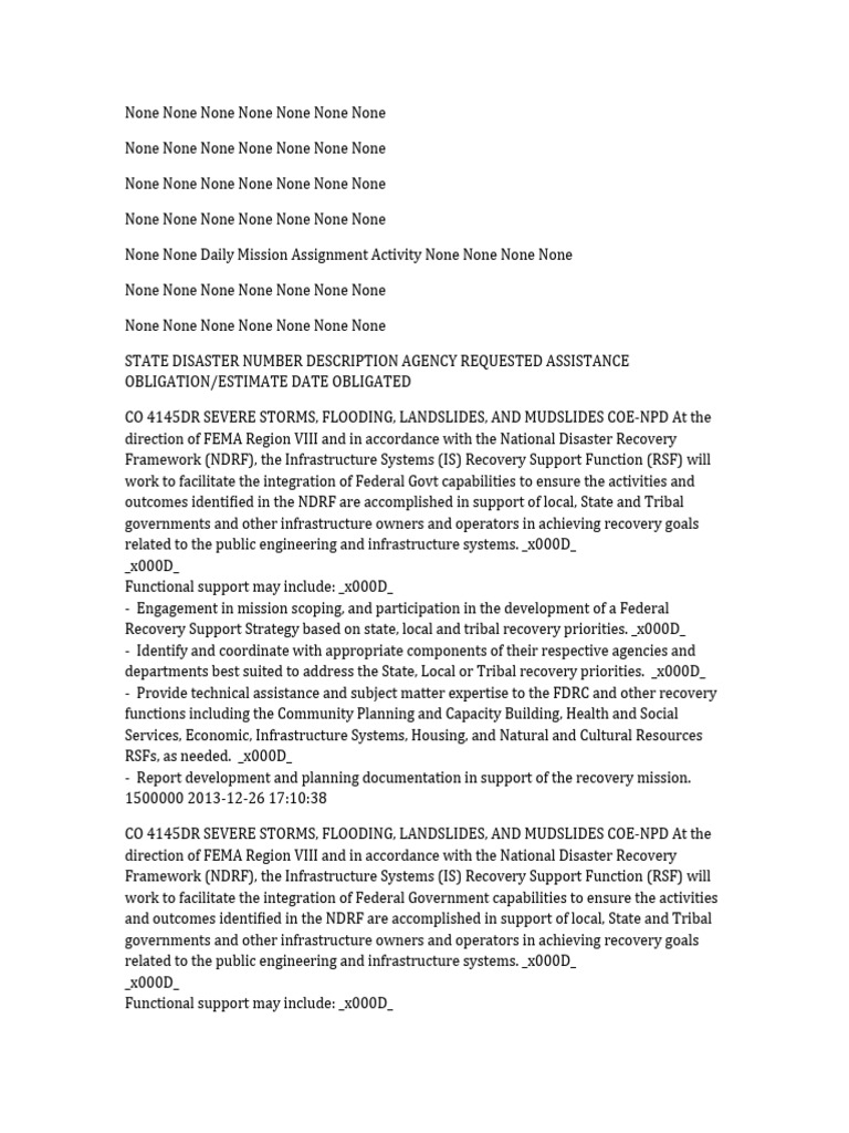 I532QF7XT4CGRZFQBRSA7QQMH3UCWFW7 | PDF | Federal Emergency Management ...