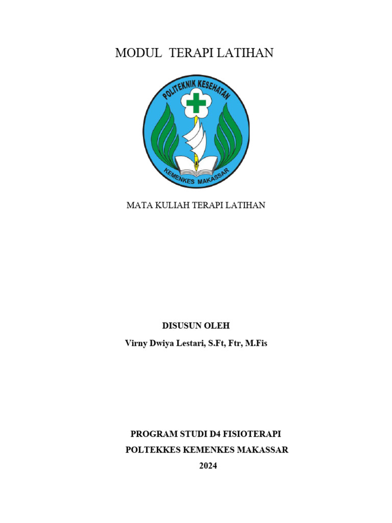 Modul Terapi Latihan' | PDF | Karier & Perkembangan | Pengembangan Diri