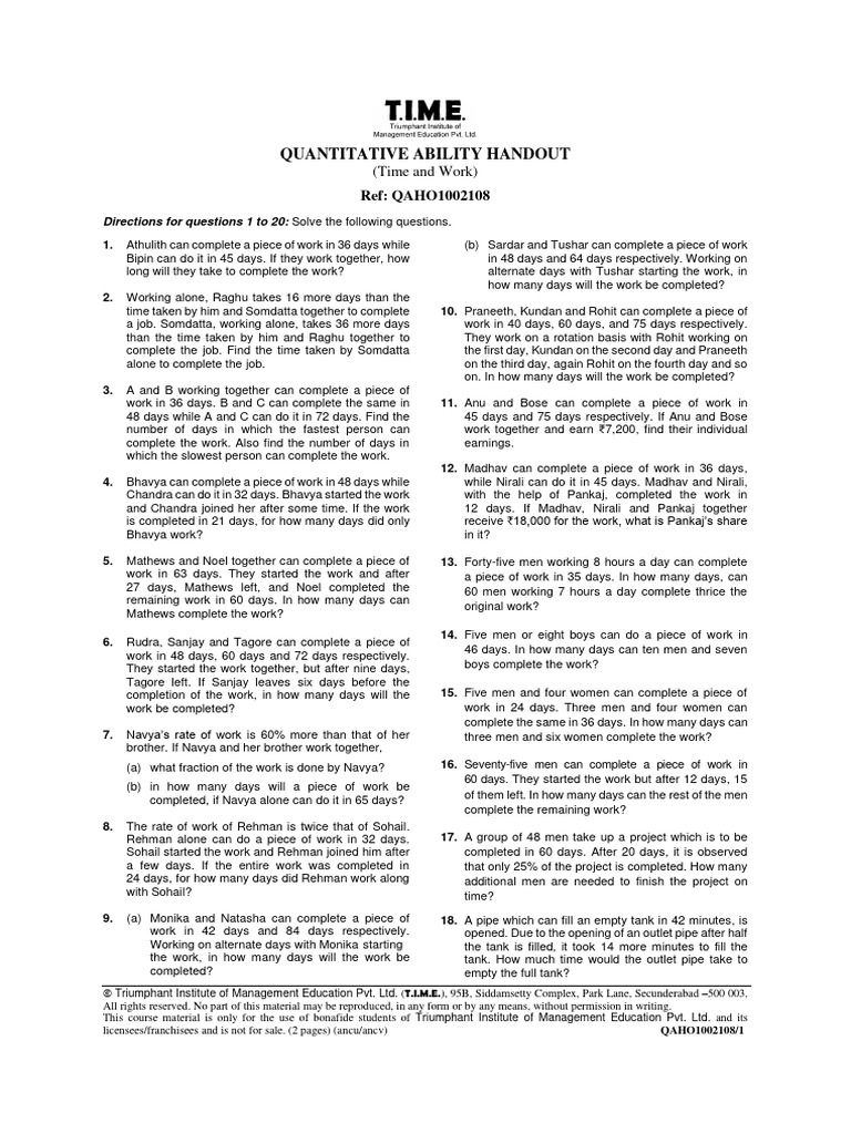 time-and-work-pdf