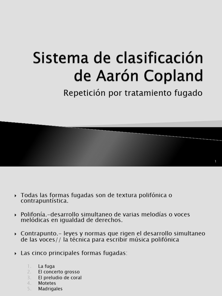 Formas y técnicas de la fuga musical | PDF | Música clásica ...