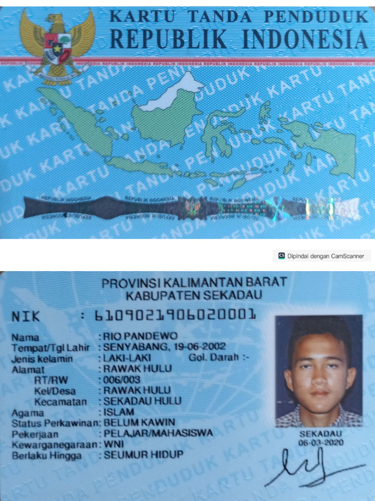 KTP Rio Pamdewo | PDF