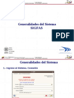 General Ida Des Del Sistema SIGFAS