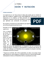 Precesion y Nutacion