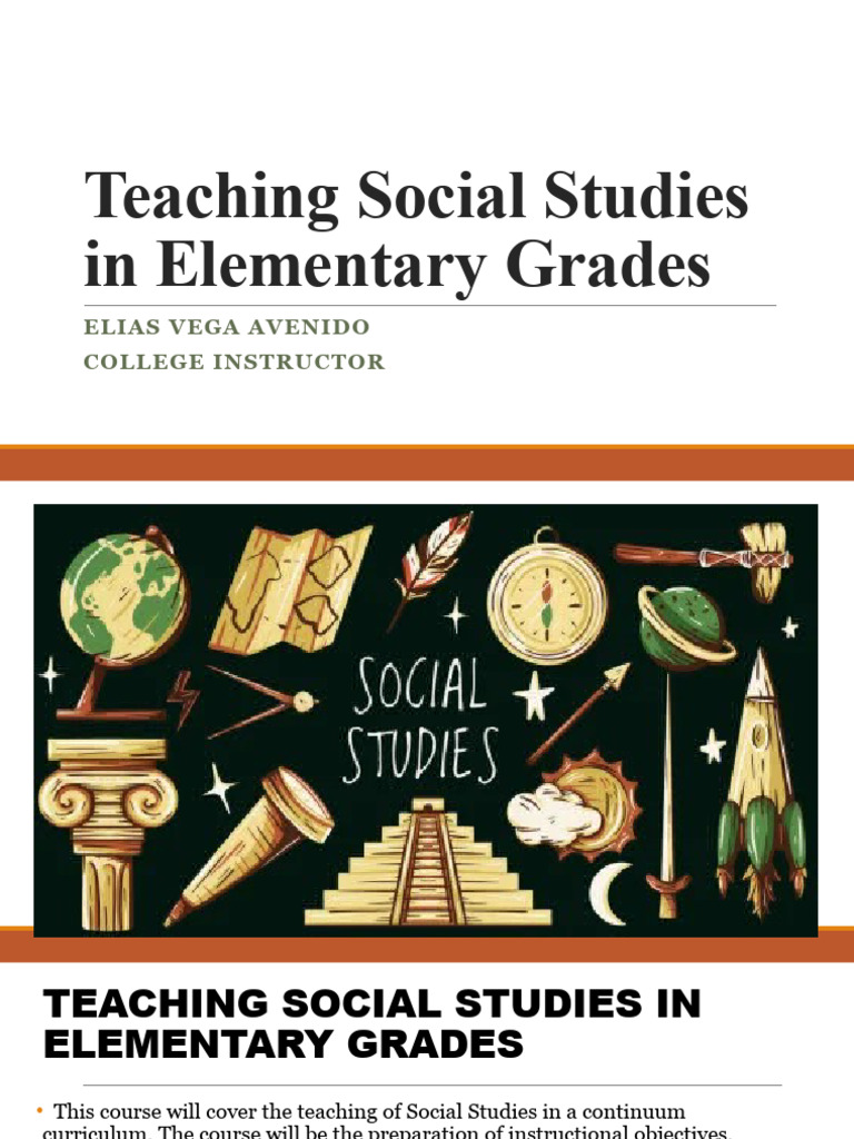 Teaching Social Studies in Elementary Grades | PDF | Curriculum ...