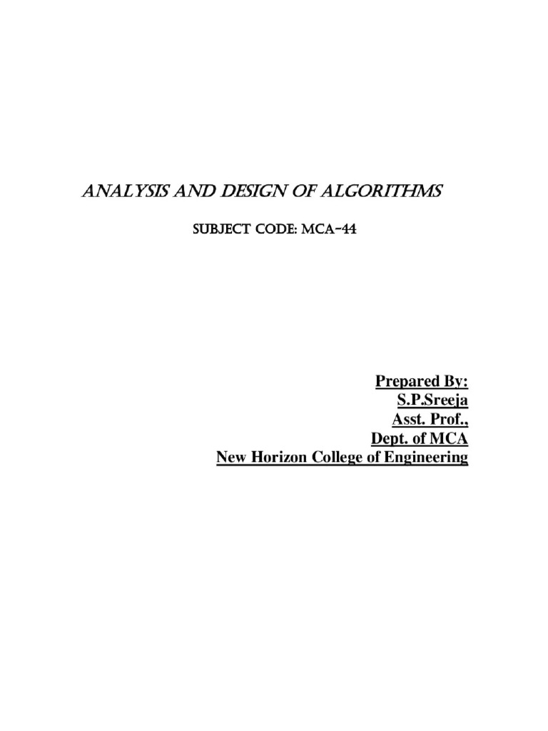 Complete notes design pdf