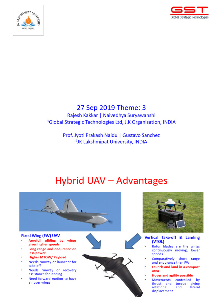 Hybrid UAV Design and Dynamics | PDF | Control Theory | Flight