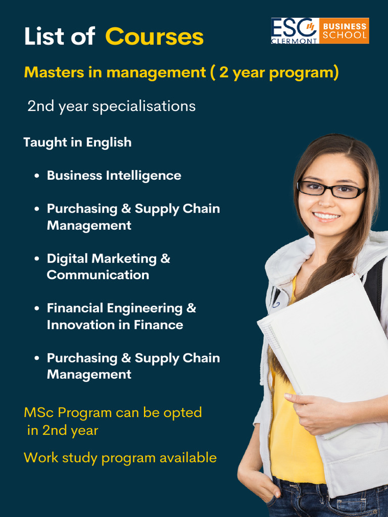 Master's & Bachelor's Programs Guide | PDF | Business