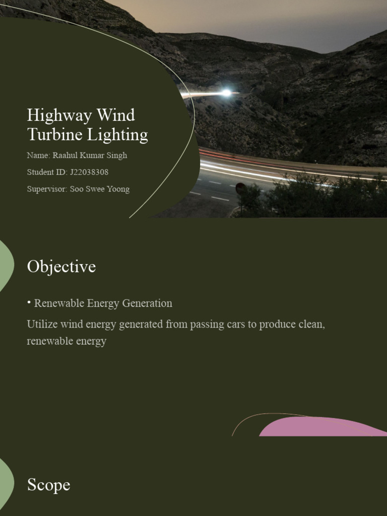 Image showcasing Highway Wind Turbine Design | PDF | Wind Turbine | Turbine
