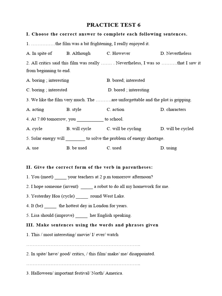 practice-test-6-i-choose-the-correct-answer-to-complete-each