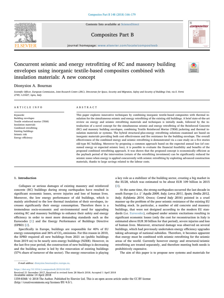 Composites Part B: Sciencedirect | PDF | Building Insulation | Concrete