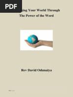 Download CHANGING YOUR WORLD THROUGH THE POWER OF THE SPOKEN WORD by Adetokunbo David Odunaiya SN7440692 doc pdf