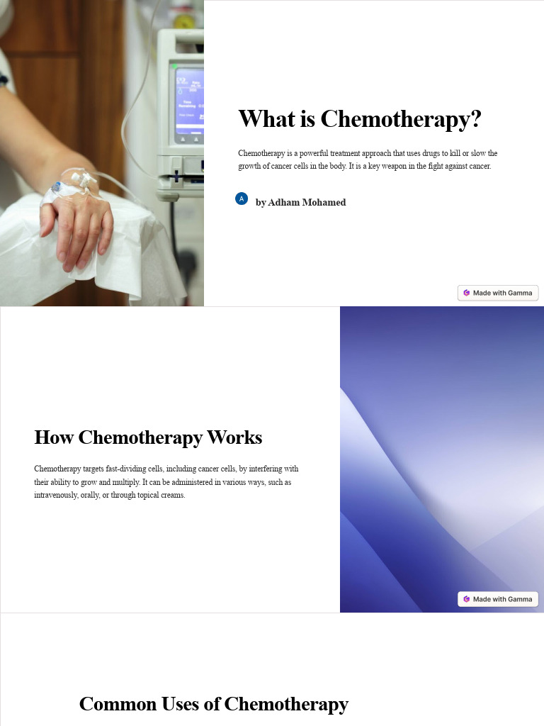 Understanding Chemotherapy Treatment | PDF | Chemotherapy | Cancer