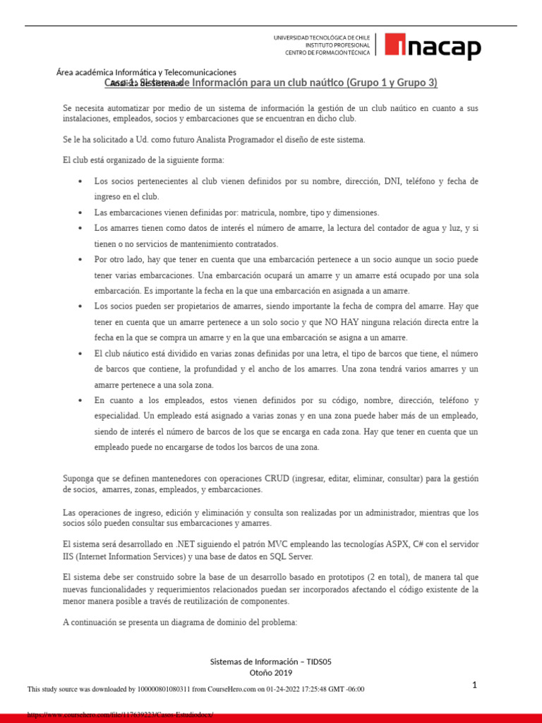 Casos Estudio | PDF | Servidor SQL de Microsoft | C Sharp (lenguaje de ...