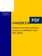 National Guidelines On Nutrition and HIV/AIDS