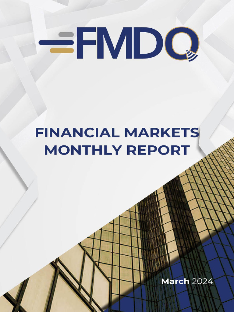FMDQ Markets Monthly Report (March 2024) - 1 | PDF | Derivative ...