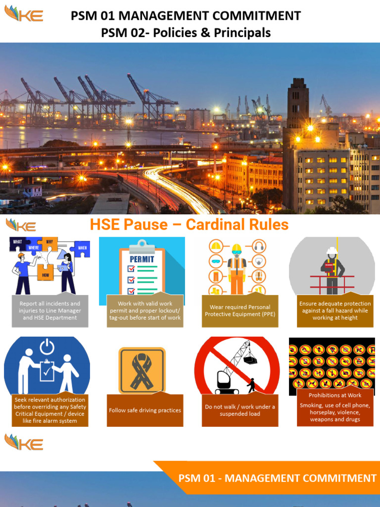 Safety Management Commitment Policies | PDF | Safety | Policy